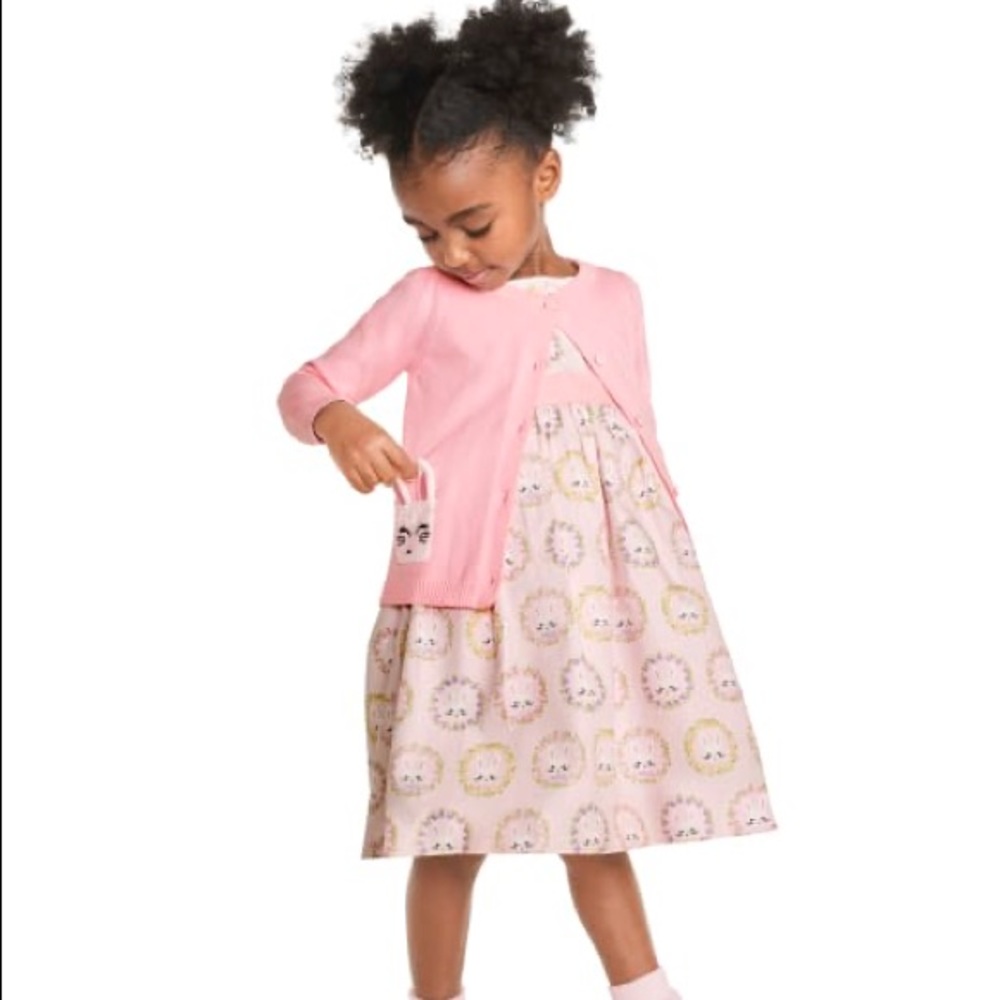 Girls Bunny Dress - Spring Jubilee